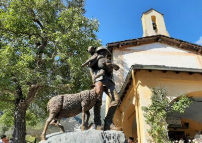 Statue "L’âme du berger disparu", Tende